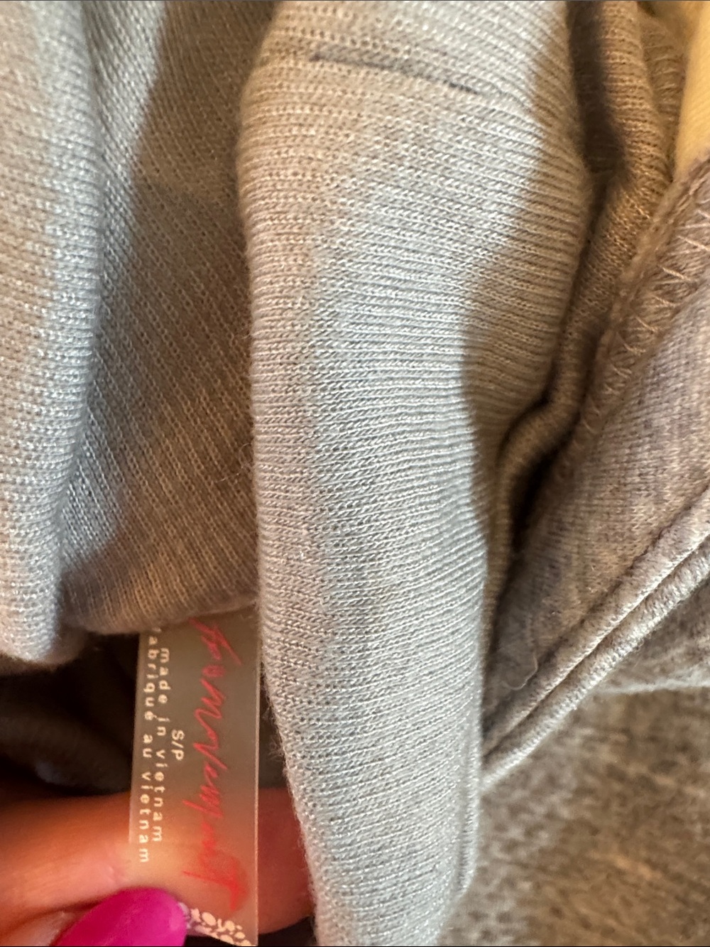 Free People Movement "Feel The Heat" Merino Wool Pullover Jacket Hoodie-S-Layer - Picture 6 of 10